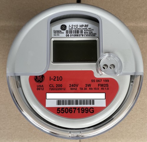 General electric watthour - electric,